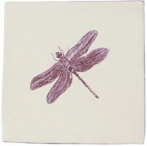 Cevica Provenza Dec. Dragonfly Marron (Crema)